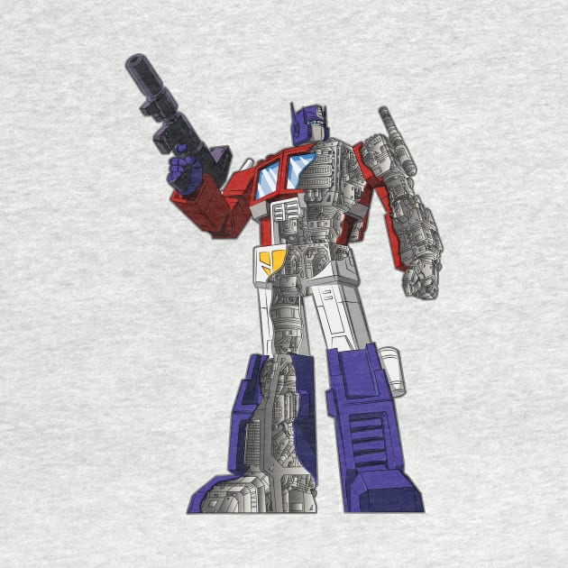 Optimus Prime - Écorché by NDVS